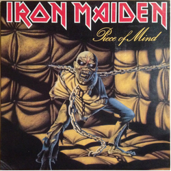 Iron Maiden Piece Of Mind Vinyl LP USED
