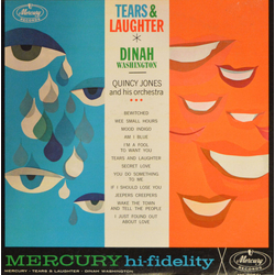Dinah Washington Tears And Laughter Vinyl LP USED