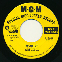 Buzz And Al Secretly USED VINYL 7INCH