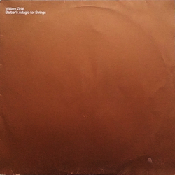 William Orbit Barber's Adagio For Strings Vinyl 12" USED