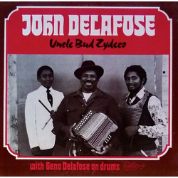 John Delafose Uncle Bud Zydeco Vinyl LP USED