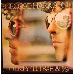 George Harrison Thirty Three & 1/3 Vinyl LP USED