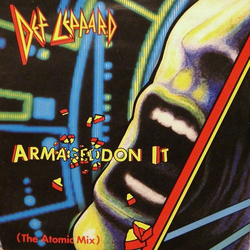Def Leppard Armageddon It (The Atomic Mix) Vinyl 7" USED