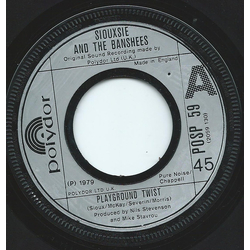 Siouxsie & The Banshees Playground Twist Vinyl 7" USED