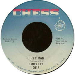Laura Lee Dirty Man / It's Mighty Hard Vinyl 7" USED