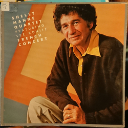 Shelly Manne Quartet / Lee Konitz French Concert Vinyl LP USED