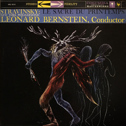 Igor Stravinsky / Leonard Bernstein / New York Philharmonic Le Sacre Du Printemps Vinyl LP USED