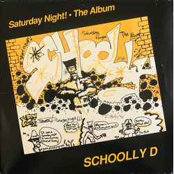 Schoolly D Saturday Night! • The Album Vinyl LP USED