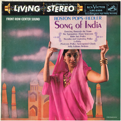 Boston Pops Orchestra / Arthur Fiedler Song Of India Vinyl LP USED