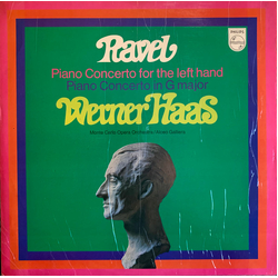 Maurice Ravel / Werner Haas Piano Concertos Vinyl LP USED