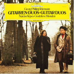 Georg Philipp Telemann / Narciso Yepes / Godelieve Monden Gitarren-Duos = Guitar Duos Vinyl LP USED