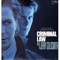 Jerry Goldsmith Criminal Law (Original Soundtrack) Vinyl LP USED