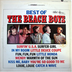 The Beach Boys Best Of The Beach Boys Vinyl LP USED