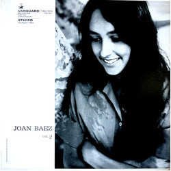Joan Baez Joan Baez Vol. 2 Vinyl LP USED