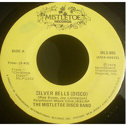 The Mistletoe Disco Band Silver Bells (Disco) / Jingle Bell Rock (Disco) USED VINYL 7INCH 45 RPM SINGLE