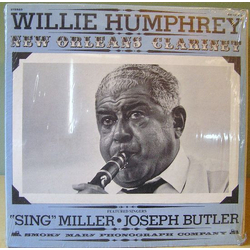 Willie Humphrey New Orleans Clarinet Vinyl LP USED