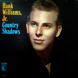 Hank Williams Jr. Country Shadows Vinyl LP USED