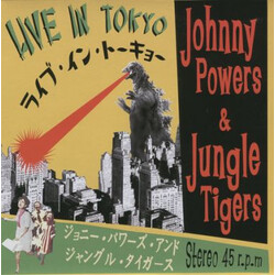 Johnny Powers / Jungle Tigers Live In Tokyo USED VINYL 7INCH