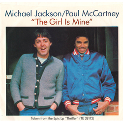 Michael Jackson / Paul McCartney The Girl Is Mine Vinyl 7" USED