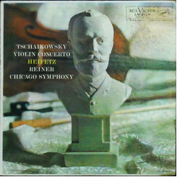 Pyotr Ilyich Tchaikovsky / Jascha Heifetz / Fritz Reiner / Chicago Symphony Orchestra Concerto In D, Op. 35 Vinyl LP USED