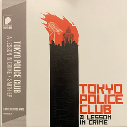 Tokyo Police Club A Lesson In Crime / Smith EP Vinyl LP USED