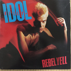 Billy Idol Rebel Yell Vinyl LP USED