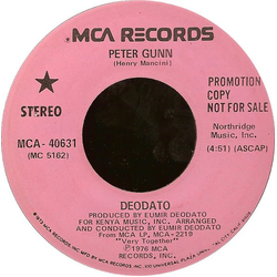 Eumir Deodato Peter Gunn Vinyl 7" USED