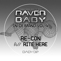 Re-Con Raver Baby In Demand Vol.4 Vinyl 12" USED
