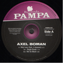 Axel Boman Holy Love Vinyl 12" USED