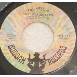 Five Stairsteps I Love You - Stop / I Feel A Song (In My Heart Again) Vinyl 7" USED