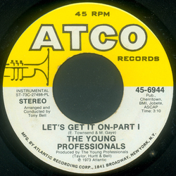 The Young Professionals Let's Get It On Vinyl 7" USED