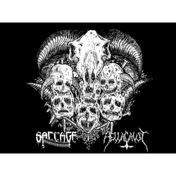 Saccage (2) / Hellacaust Split Vinyl 7" USED