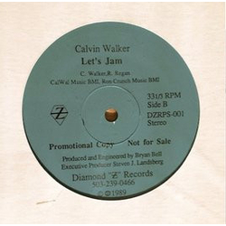 Calvin Walker Don't Blame Her Heart Vinyl 12" USED