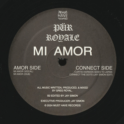Pür Royale Mi Amor Vinyl 12" USED