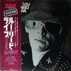 Lou Reed Lou Reed Live Vinyl LP USED