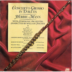 Herbie Mann Concerto Grosso In D Blues Vinyl LP USED