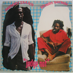 Dennis Brown / Gregory Isaacs Judge Not Vinyl LP USED