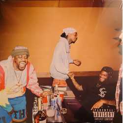 Wiz Khalifa / Big K.R.I.T. / Smoke DZA / Girl Talk Full Court Press Vinyl LP USED