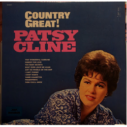 Patsy Cline Country Great! Vinyl LP USED