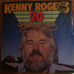Kenny Rogers 20 Greatest Hits Vinyl LP USED