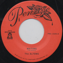The Altons Waiting Vinyl 7" USED