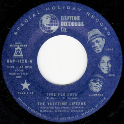 The Yuletime Lifters / The Tapelifters Band Time For Love Vinyl 7" USED