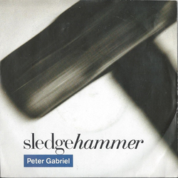 Peter Gabriel Sledgehammer Vinyl 7" USED
