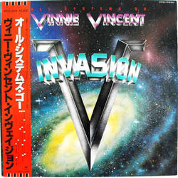 Vinnie Vincent Invasion All Systems Go Vinyl LP USED