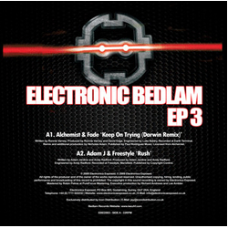Various Electronic Bedlam EP3 Vinyl 12" USED