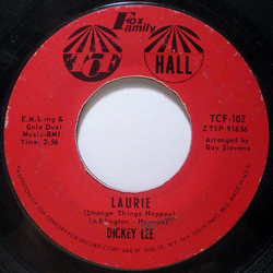 Dickey Lee Laurie (Strange Things Happen) / Party Doll Vinyl 7" USED