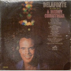 Harry Belafonte To Wish You A Merry Christmas Vinyl LP USED