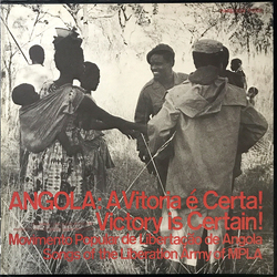 Liberation Support Movement Angola: A Vitoria É Certa! Victory Is Certain! Vinyl LP USED