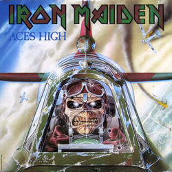 Iron Maiden Aces High Vinyl 12" USED