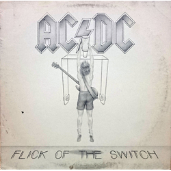 AC/DC Flick Of The Switch Vinyl LP USED